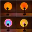 Lámpara Luz Led Proyectora Atardecer Decorativa Profesional Color De La Estructura Negro