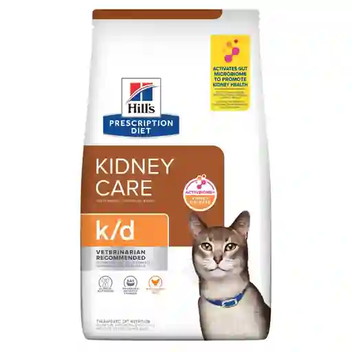 Hills Gato K/d (cuidado Del Rinon) X 4 Lb