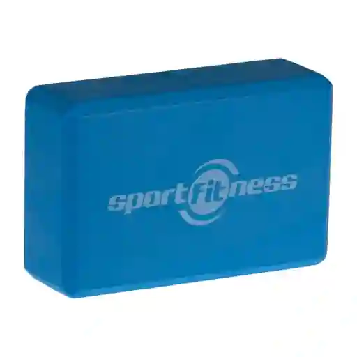 Ladrillo Bloque Cubo Yoga - Sportfitness - Azul
