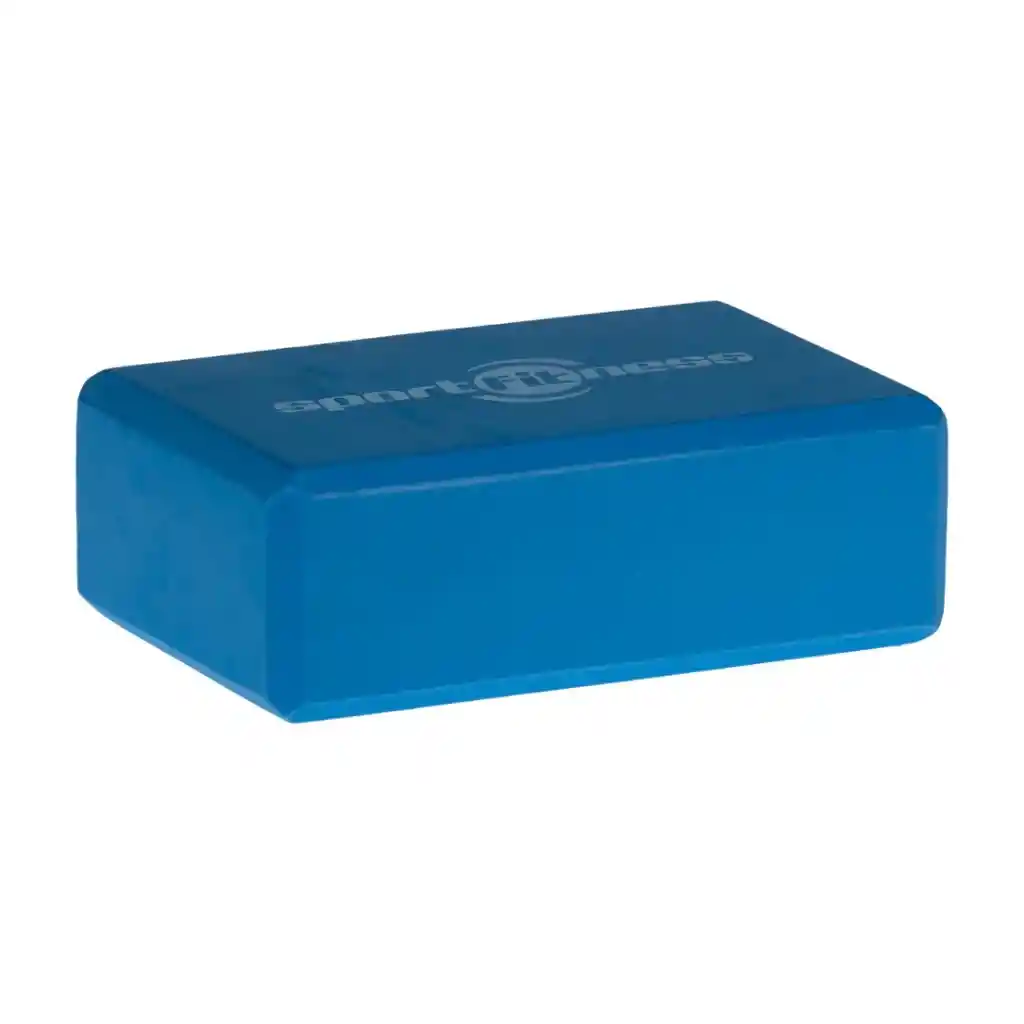 Ladrillo Bloque Cubo Yoga - Sportfitness - Azul