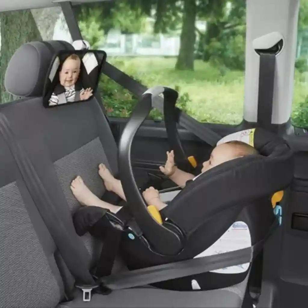 Espejo Retrovisor Para Bebés 360 Vehículo Carro Monitor