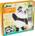 Juego Niños Set De Arte Y Diseño Con Hilos Para Niñas Pandas