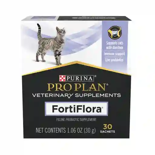 Forti Flora Gatos Pro Plan 30gr Caja X 30 Sobres