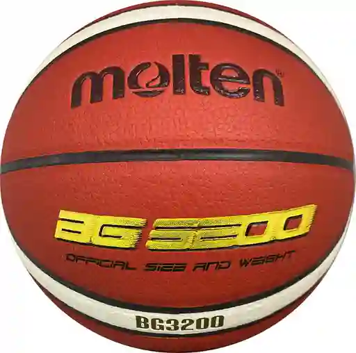 Balón De Baloncesto #6 Molten B6-g3200 12 Paneles/ Naranja