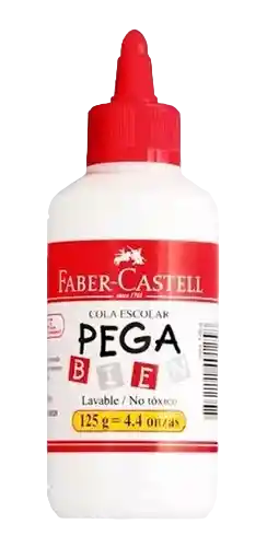 Pegante Liquido Escolar Pega Bien Faber Castell 125 Gr.