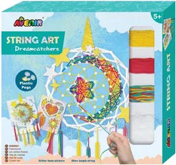 Juego Set De Arte Y Diseño Con Hilos Niñas Atrapa Sueños