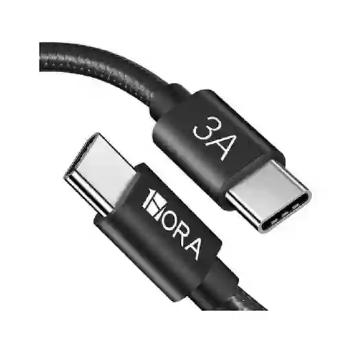 Cable 1hora Cab265 Tipoc 1m 3a Negro
