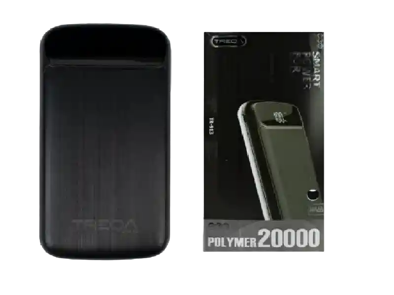 Cargador Power Bank 20000mah Treqa Pantalla Led