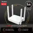 Ac10 Router Wi-fi De Doble Banda Ac1200 Con 3 Puertos Fast Ethernet