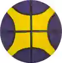 Balón De Baloncesto #6 Molten Bgr6-12 Paneles, En Caucho/ Morado-amarillo-vy