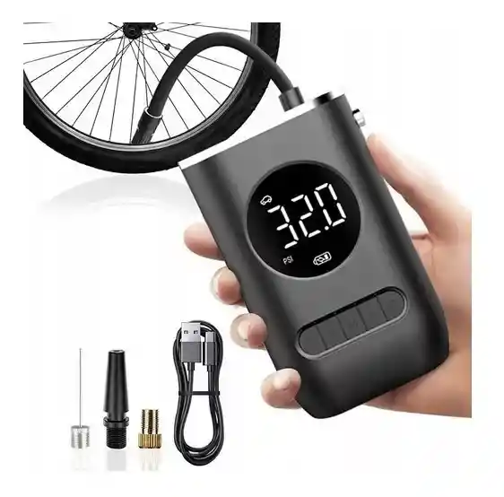 Mini Compresor De Aire Portátil Digital Automóvil Altamente Preciso