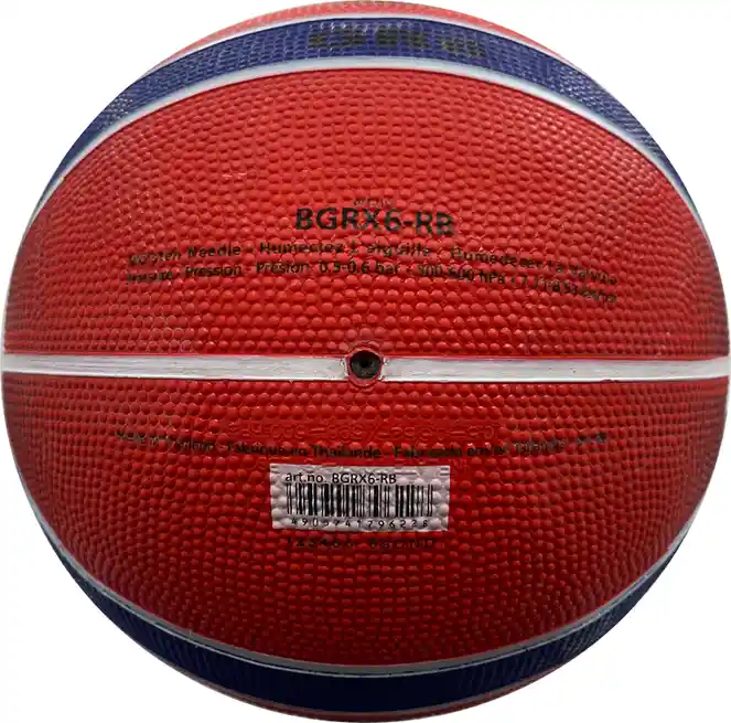 Balón De Baloncesto #6 Molten Bgrx6 Rb / Rojo-azul-rb