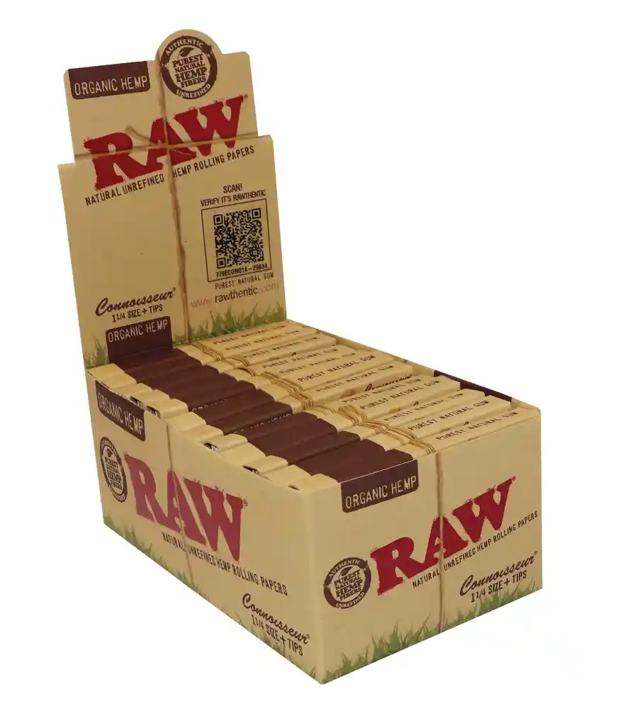 Raw Organic Connoisseur 1/4 - Paper + Tips