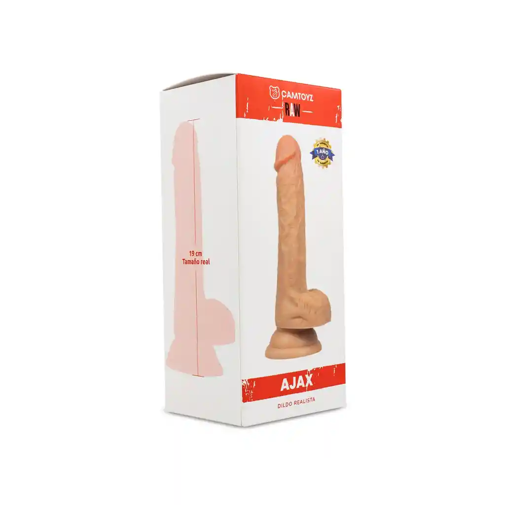 Dildo Realista Ajax 19 Cm Camtoyz