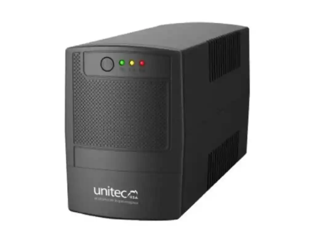 Ups Interactiva Unitec 850 Led / 600va - 6 Tomas