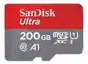 Micro Sd Ultra Sandisk Ultra Micro Sd Hc - With Adapter For Android - 200gb