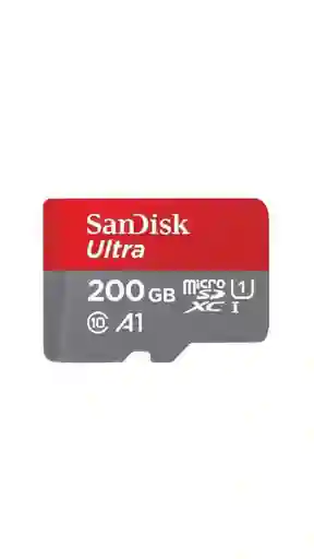 Micro Sd Ultra Sandisk Ultra Micro Sd Hc - With Adapter For Android - 200gb