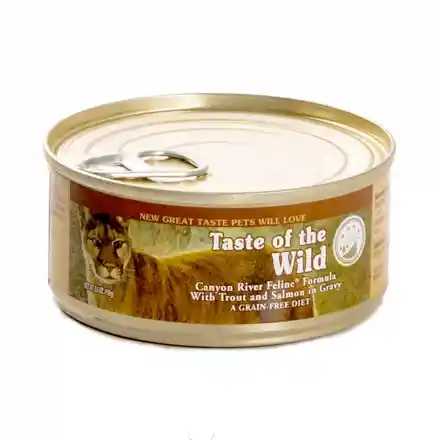 Taste Of The Wild Gatos Canyon River Trucha Y Salmón 5.5 Oz