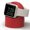 Base Para Cargador De Apple Watch Rojo