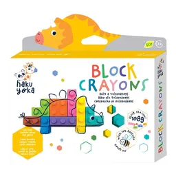 Crayones Para Niños Colores Figuras Geométricas Triceratops