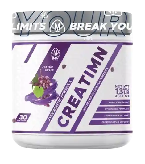 Creatina Hcl Creatimn 600gr Sabor Uva