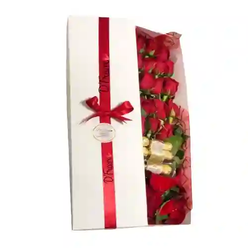 Caja De Rosas Cali Love