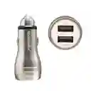 Cargador Adaptador Cigarrera Carro X2 Usb 3.4 Amp Sg-46c