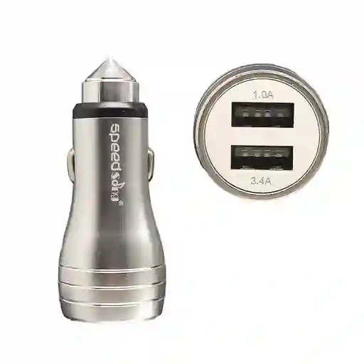 Cargador Adaptador Cigarrera Carro X2 Usb 3.4 Amp Sg-46c