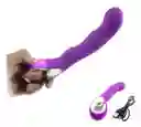 Vibrador Recargable Siliconado 10 Modos De Vibraciòn