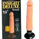 Vibrador Fanta Flesh 25cm Krank Insight Deluxe Consolador Dildo Silicona Premium Con Chupa Ventosa