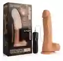 Vibrador Real Rotatorio Superman Chupa 20 Cm 7 Velocidades