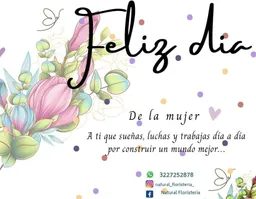 Tarjeta Feliz Dia De La Mujer