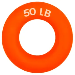 Anillo Aro Tensor Para Mano Pilates Ejercicio Lb Gimnasio 50l Naranja (handgrip Rueda)