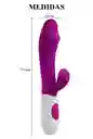 Vibrador Siliconado Recargable 30 Tipos De Vibraciòn