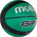 Balón De Baloncesto #7 Molten Bgr7 12 Paneles, En Caucho/ Verde-negro-gk