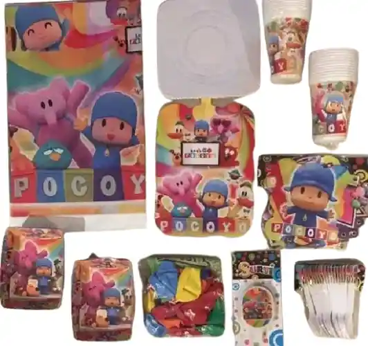 Kit Decoración Fiesta Cumpleaños Pocoyo