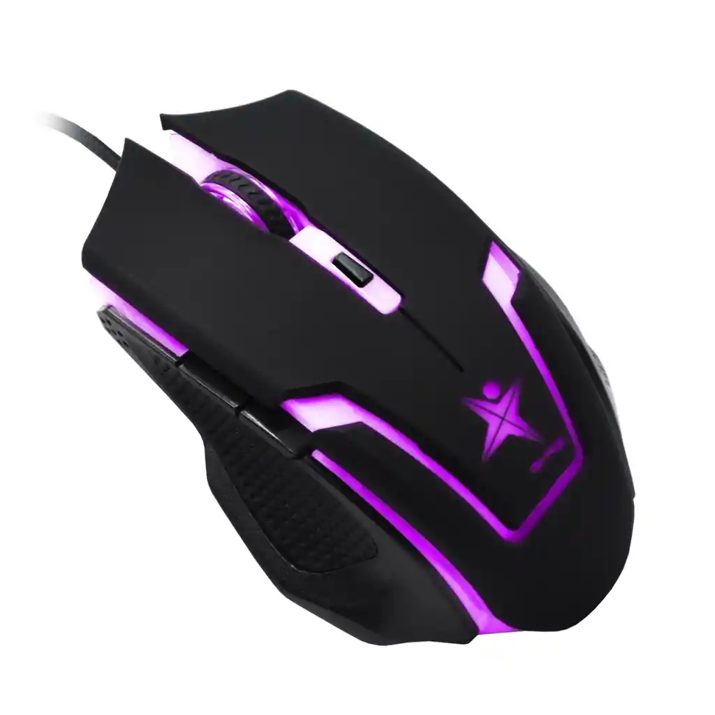 Mouse Gamer Usb 6 Botones Star Tec G713, 1200/1600/2400/3200/3600