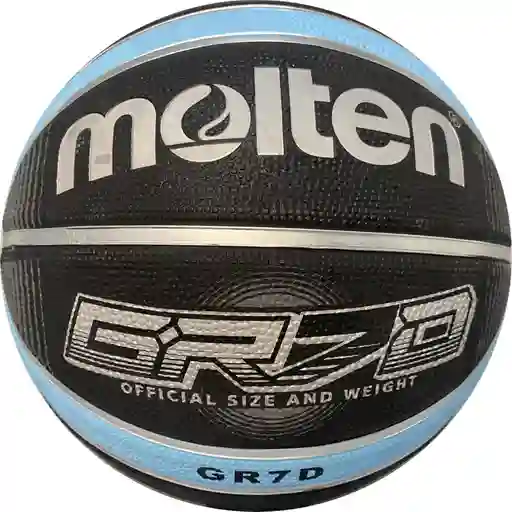 Balón De Baloncesto #7 Molten Bgrx7-ks/ Negro-azul-klb