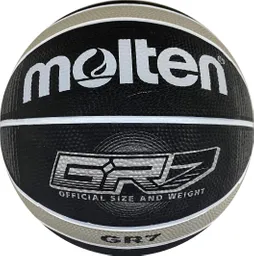 Balón De Baloncesto #7 Molten Bgrx7-ks/ Negro-gris-ks