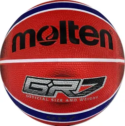 Balón De Baloncesto #7 Molten Bgrx7-ks/ Rojo-azul-rb