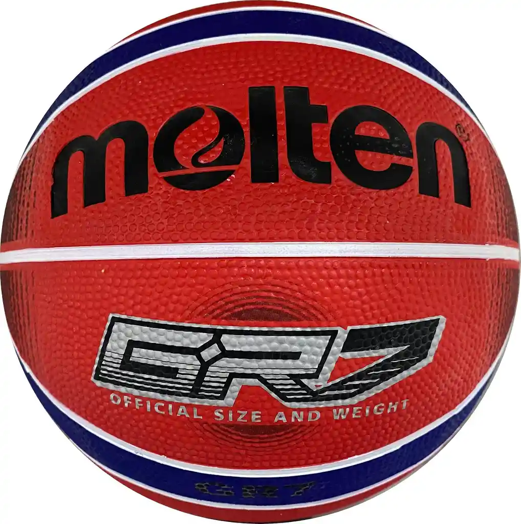 Balón De Baloncesto #7 Molten Bgrx7-ks/ Rojo-azul-rb