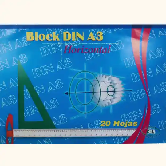 Block Bond Horizontal Din A3