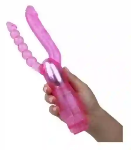 Vibrador Anal Y Vaginal Doble Estimulacion Vibracion Graduable