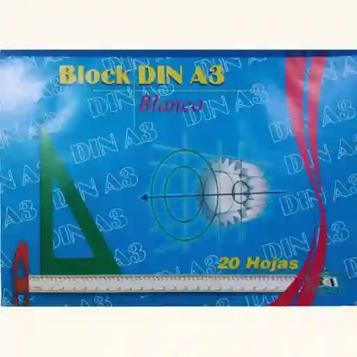 Block Bond Blanco Din A3