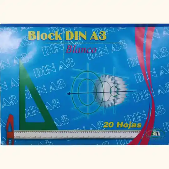 Block Bond Blanco Din A3