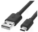 ⭐ Cable Usb A Micro Usb, Negro, 3mt⭐
