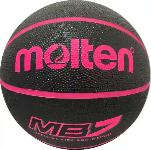 Balón De Baloncesto #7 Molten 8 Paneles Mb7-kb/ Fucsia-negro