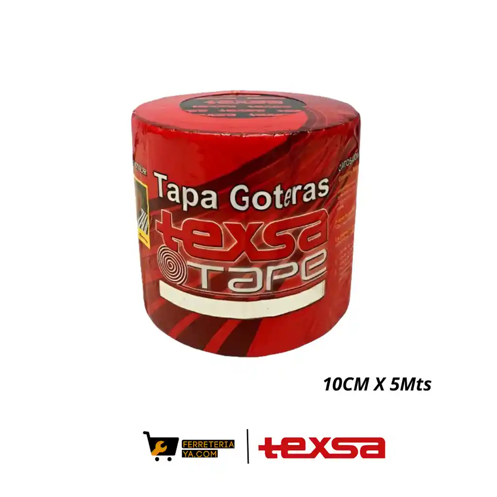 Cinta Tapa Goteras Texsa 10cm X 5m