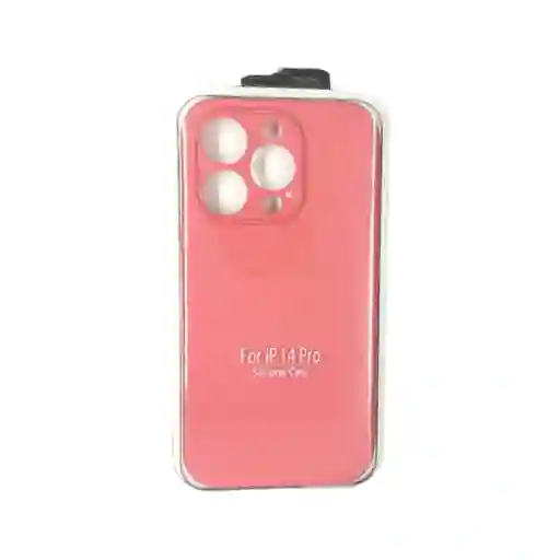 Forro Silicone Case Iphone 14 Pro Rojo