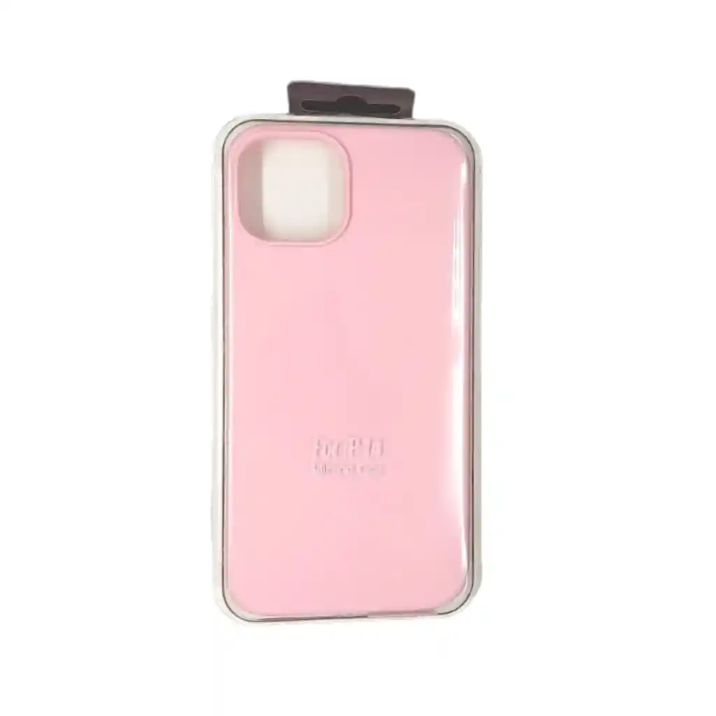 Forro Silicone Case Iphone 14 Rosado